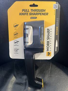 Works Sharp 662949040440 Work Sharpeners Pull-thru Knife/scissors Sharpener Coarse Blades Ceramic
