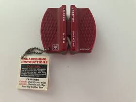 Wusthof 4002899082293 Knife Sharpener Coarse And Fine Stones Carbide Ceramic Hunting Fishing