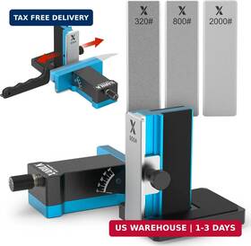 Us-kn-y3-2.0 Xarilk Upgraded Rolling Knife Sharpener Kit - Adjustable 10 40 Removable Diamond St