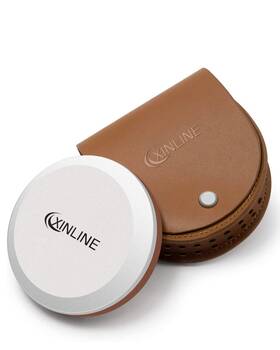 Xinline 753853787023 2-in-1 Axe Sharpener Whetstone 180/320 Grit Round Sharpening Stone