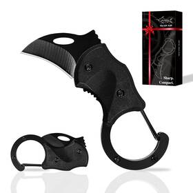 Xh006 Xiphias Keychain Mini Folding Pocket Knife With Carabiner Small Box Opener E