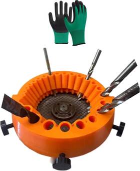 Dbs-125 Xupai Drill Bit Sharpener Power Grinding Attachment Old Orange