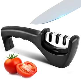 Xyjnyo 445002529525 Elite Kitchen Knife Sharpener With 3 Stages Professional Manual Blade Sharpening