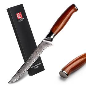 Yarenh 631384616732 Boning Fillet Knife 6 Inch Professional Kitchen Chef 73 Layers