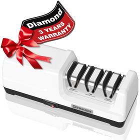 Ya-3e Yeopasda 3-stage Automatic Knife Sharpener With 20 Precision Guide For Kitchen Knives