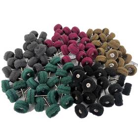 Ygmt2312 Ygfrsto Buffing Wheel 100 Pack Abrasive Polishing Deburring Wheels Metal Ki