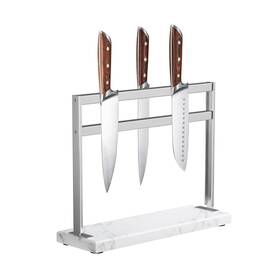 Yymkb12 Yiiyiin Magnetic Knife Block With Marble Base - Double Sided S