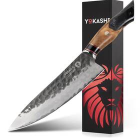 Yokashi 860009171336 Chef Knife 8 Inch Professional Japanese Kitchen 7 Layer Hand