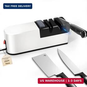 You System 795490525668 Electric Knife Sharpener 5 In 1 Sharpening With Straight Blade Pr