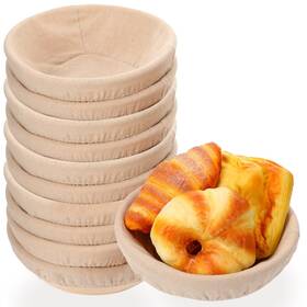 Jne-ziliny-210 Ziliny Set Of 6 Bread Proofing Basket Banneton Sourdough Kit With Cloth