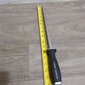 34958-310 Zwilling Kramer By 12-inch Double Cut Honing Steel With Plastic Handle