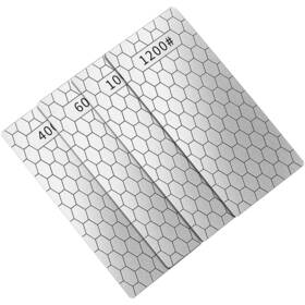 Zydiwo 721410905555 4 Pieces Diamond Plate Sharpeners 5.94 2.48 Inchs Lapping Coa