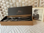 Michael Aram Sleepy Hollow Cheese Knife Set Silvertone Nib. Fixed Price $39.99.
