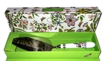 Nib Portmeirion Botanic Garden 10.5" Cake Slice Stainless Steel & Porcelain. Fixed Price $19.95.
