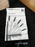 Zwilling White-colored Beechwood Upright Magnetic Knife Block New. Fixed Price $50.00.