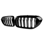 Zealhot G30 Gloss Black Double Slat Kidney Grille For Bmw Series M5 2017-2020. Fixed Price $72.97.