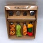 Harry & David Spreaders Set Of Stainless Steel 4" Bread Vegetables Knives Nib. Fixed Price $14.99.