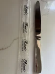 Ricci Argentieri Art Deco - Place/dinner Knife New. Fixed Price $16.99.