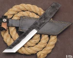 Shard Custom Hand Forged Carbon Steel Hunting Tanto Blank Blade Knife W/sheath. Fixed Price $25.19.