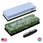 Suwajume Knife Sharpening Set Dual Grit Whetstone 1000/6000 10000,ANGLE. Fixed Price $76.29.