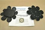 Intuitive Race Motorcycle Knee Slider Protector Pad Set Ebony (2 Pieces) Nos Vtg. Fixed Price $59.99.