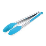 12INCH Silicone Salad Tongs 304 Stainless Steel Core Nonslip Grip Blue. Fixed Price $28.98.