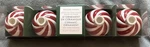 Williams - Sonoma Set Of 4 Tiny Tapers Peppermint Candleholders. Fixed Price $16.25.