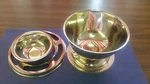 5" Seafood/shrimp Cocktail Supreme 3 Piece Server Set Cup/bowl/ring(one. Fixed Price $21.95.