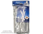 Wna REF320KN Reflections Polybag Knife Silver Polystyrene 8/40 Cs. Fixed Price $49.60.