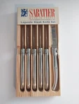 Sabatier Laguiole French Steak Knives Set Of 6 - All Stainless Steel. Fixed Price $34.95.