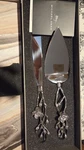 Michael Aram White Orchid Cake Knife And Server 111833. Fixed Price $118.00.