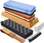 Intelitopia Complete Knife Sharpening Set Dual Grit Whetstone 400/1000 3. Fixed Price $39.77.