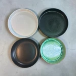 Portuguese Stoneware Serving Bowl Plate Set Studio Pottery Playground Raw. Fixed Price $119.99.