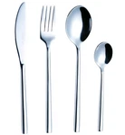 Exzact Flatware Set 24-PIECE, Silverware Hand-forged Stainless Steel, Service.... Fixed Price $69.86.