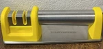 New Zulay Kitchen Knife Sharpener Yellow 2 Stage. Fixed Price $7.99.