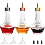 Suprobarware Bitters Bottle Set Glass With Dasher Top 1.7OZ Clear. Fixed Price $28.22.