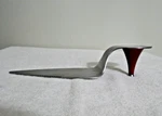 High Heel Cake Server Spatula W/ Detachable Magnetic Wild Design Red. Fixed Price $9.00.