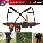 Tourbon Outdoor Loggers Suspender Tool Belt Pouch Woodsmen Gift-multiple Choices. Fixed Price $39.77.