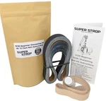 1X30 Super Strop Beginner Knife Sharpening Leather Belt Kit W/ 15 Pack Asst. Fixed Price $44.99.