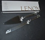 New Vtg Lenox Serveware True Love 2 Pieces Dessert Set Wedding Knife & Server. Fixed Price $18.59.