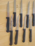 Shappu 2000 Stainless Steel Cutlery 11 Steak Knife Set. Fixed Price $9.95.