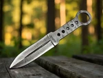 Handmade Damascus Steel Kunai Throwing Knife Heat Treated Blade Jayger. Fixed Price $39.99.