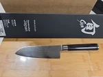 Shun Cutlery (DM0727), 5 1/2 In Classic Santoku Knife New Box. Fixed Price $120.00.
