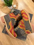 Supreme Timberland 6" Stars Stripes American Flagpremium Waterproof Boot. Fixed Price $850.00.