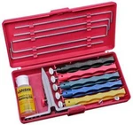 Lansky Sharpeners Knife Sharpening System Deluxe Lkclx. Fixed Price $86.99.