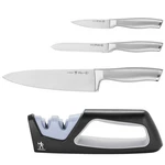 Henckels Modernist 4-PC Knife Set Including Sharpener. Fixed Price $43.99.