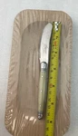 Jean Dubost Laguiole France 2 Pc Cheese Butter Knife Spreader & Wood Board - New. Fixed Price $33.00.