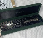 Godinger Silver Plate Ornate Pasta Server Spaghetti Spoon Scoop Vintage Box. Fixed Price $25.00.