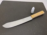 Dexter Usa Butcher Knife Wood Handle 8-INCH Stiff Hi Carbon Steel Factory Second. Fixed Price $29.99.