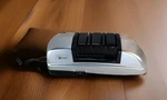 Savoureux Pro Line Heavy Duty Restaurant Grade Knife Sharpener 80W KS02 Silver. Fixed Price $40.00.